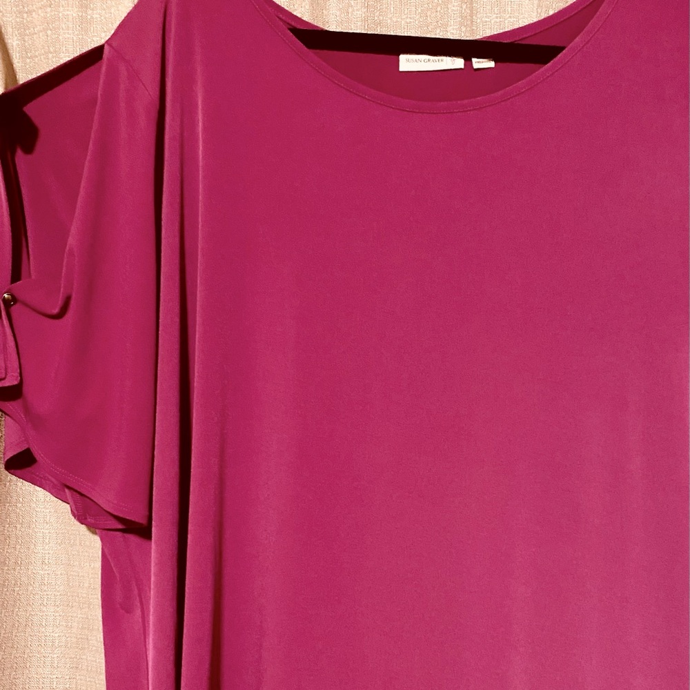 Susan G blouse peephole sleeves